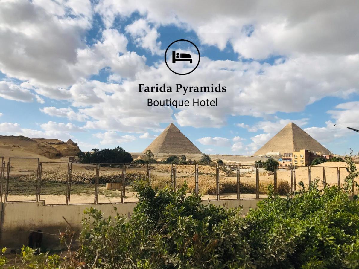 Farida Pyramids Boutique Hotel Kafrat al Jabal Bagian luar foto